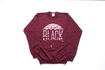 Black Umbrella Maroon Crewneck