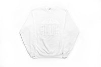 Black Umbrella White Crewneck